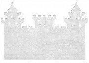 moshat� pamutsz�nyeg - k�k kerek bet�